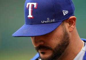 Martin Perez Looking Down Wallpaper