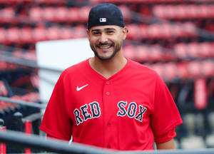 Martin Perez Smiling Wallpaper