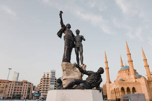 Martyrs' Monument Lebanon Wallpaper