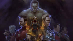 Marvel Avengers Assemble4 K Artwork Wallpaper