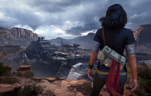 Marvel Avengers Game Black Woidow Wallpaper