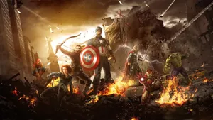 Marvel Avengers Infinity War Superheroes Wallpaper