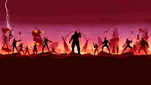 Marvel Avengers Thanos In Infinity War Wallpaper