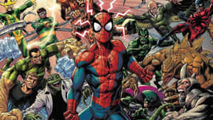 Marvel Comic Book Spider-man Standing Wallpaper