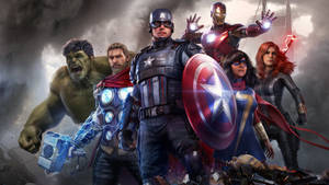 Marvel Desktop Xbox Gamers Assemble Wallpaper