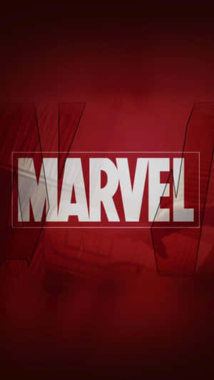 Marvel Iphone 11 Red Logo Wallpaper