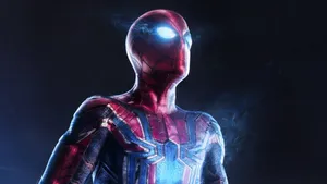 Marvel's Spiderman Webbing The City Wallpaper