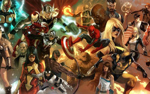 Marvel Superheroes Comics Wallpaper