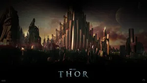 Marvel Thor Poster Wallpaper