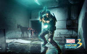 Marvel Vs. Capcom Chris Redfield Wallpaper