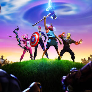 Marvel’s Avengers Fortnite Ipad Wallpaper