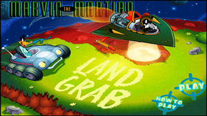 Marvin The Martian Racing With Duffy Duck Wallpaper