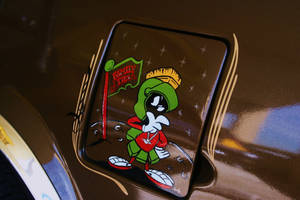 Marvin The Martian Sticker Wallpaper