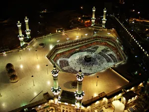 Masid Al-haram Temple Lights Makkah Hd Wallpaper