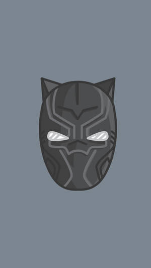 Mask Black Panther Android Wallpaper