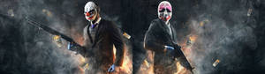 Masked Men Dual Monitor Wallpaper