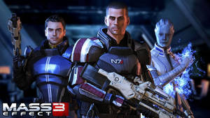 Mass Effect 3 N7 Team Squad Wallpaper