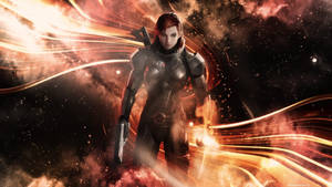 Mass Effect Miranda Digital Art Wallpaper