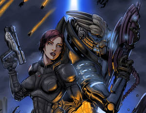 Mass Effect Warriors 4k Wallpaper