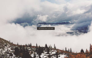 Massive White Clouds Vsco Cover Wallpaper