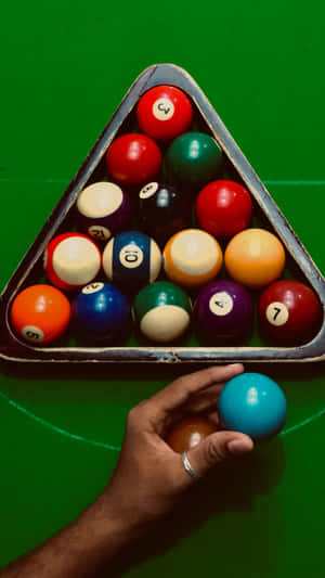 Mastering The Game Of Billiards Wallpaper