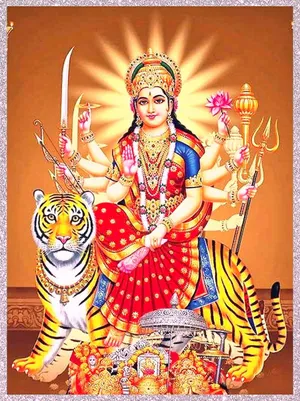 Mataji Crown Sun Wallpaper