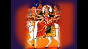 Mataji White Cow Wallpaper