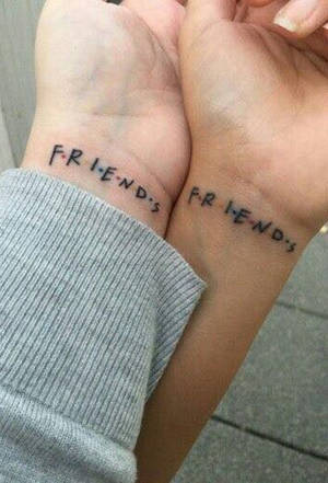Matching Bff Friends Tattoo Wallpaper