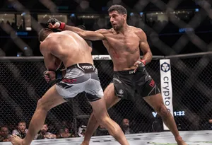 Mateusz Gamrot In The Ring Wallpaper