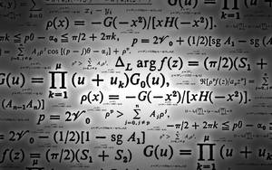 Math Equation Inscriptions Wallpaper