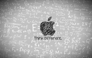 Mathematics Equation With Apple Logo Wallpaper