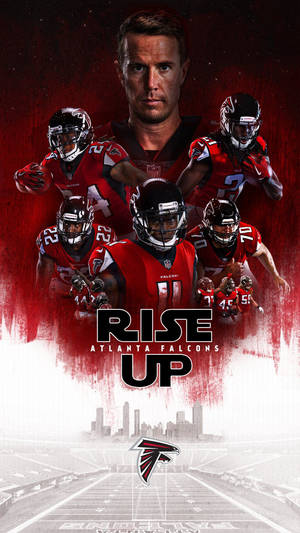 Matt Ryan With Atlanta Falcons Team Wallpaper