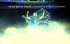 Matthew Stafford Detroit Lions Football Resurgence Wallpaper