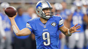 Matthew Stafford Lions Nfl Football Game Wallpaper