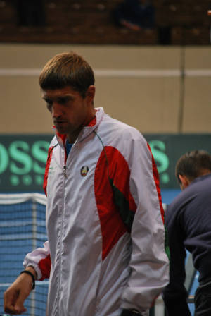 Max Mirnyi In Jacket Wallpaper