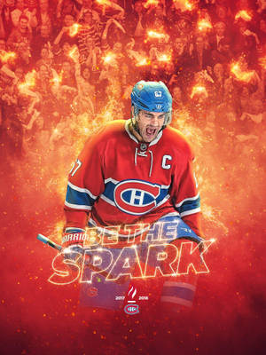 Max Pacioretty Fire Fanart Nhl Wallpaper