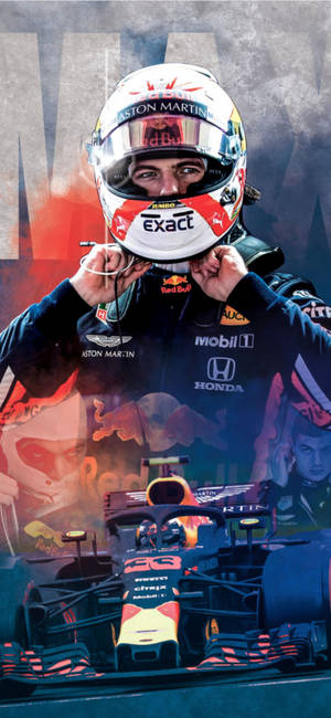Max Verstappen Red Bull Champion Racer Wallpaper