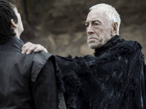 Max Von Sydow Hold Bran Stark Wallpaper