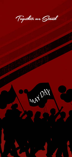 May Day Black And Red Wallpaper