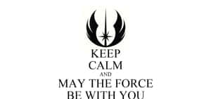 May The Force Be With You - Epic Star Wars Moment Wallpaper