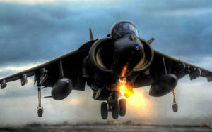 Mcdonnell Douglas Av-8b Harrier Ii Military Aircraft Desktop Wallpaper