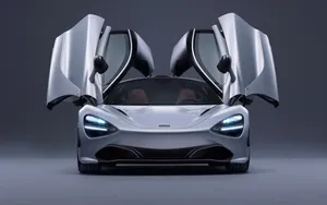 Mclaren 720s 4k Butterfly Doors Wallpaper