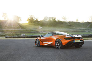 Mclaren 720s Race Track Wallpaper