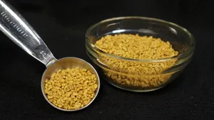 Measured Amount Of Fenugreek Seeds Wallpaper