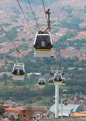 Medellin Colombia Metrocable Wallpaper
