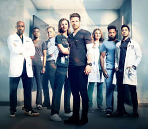 Medical Drama Cast Promotional Photo Wallpaper