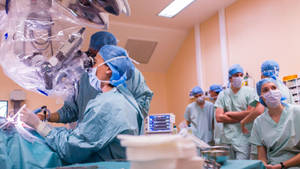 Medical Surgeon Operating Room Hospital Wallpaper