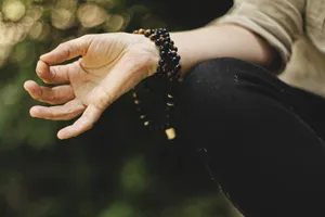 Meditation Bracelet For Mantra Counting Wallpaper