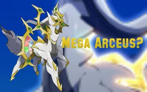 Mega Arceus Fanart Wallpaper