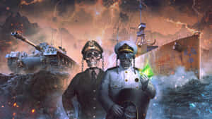 Megadeth Vicandthe Captain Fantasy Artwork Wallpaper